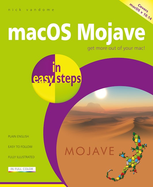 Book cover image for macOS Mojave in easy steps ISBN: 9781840788358